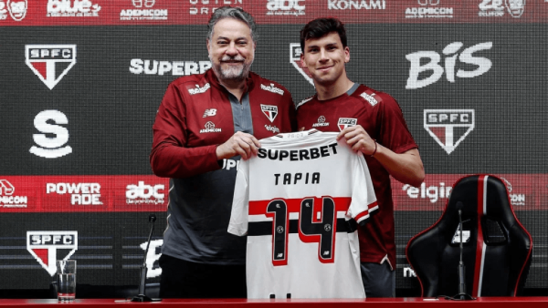 j1 Novo reforço, Gonzalo Tapia explica onde pode jogar no São Paulo⚽